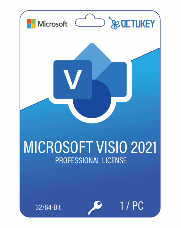 MICROSOFT VISIO PRO 2021 LICENSE – 1PC